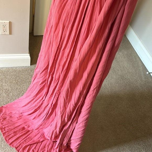 Elan pink long flowing dress - Picture 6 of 6